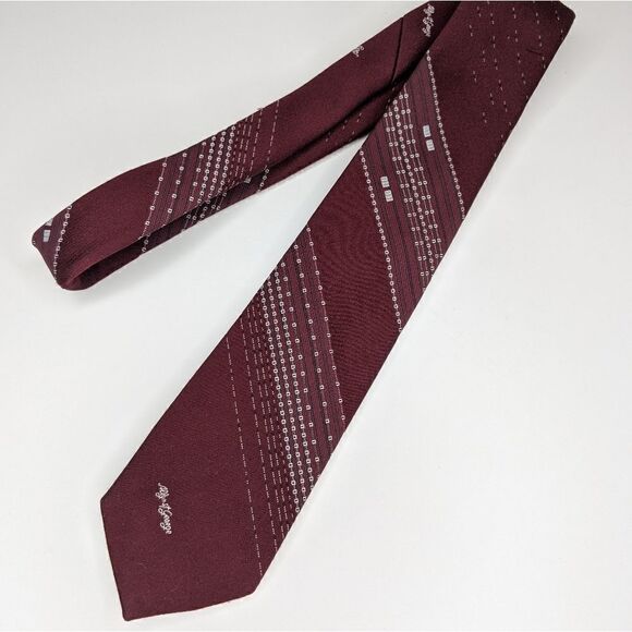 ⭐ Allyn St George Maroon Tie - Picture 4 of 4
